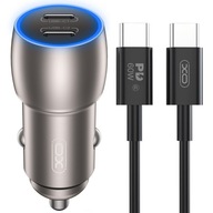 Rýchla autonabíjačka 40W 3A USB-C + kábel Rýchla autonabíjačka 40W 3A USB-C + kábel