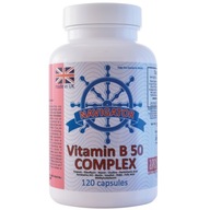 Vitamín B50 Complex Navigator 120 kapsúl tiamín Vitamín B50 Complex Navigator 120 kapsúl tiamín