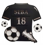 LED NOČNÁ LAMPA Futbalová lopta Football Pilot s číslom 3D dresu LED NOČNÁ LAMPA Futbalová lopta Football Pilot s číslom 3D dresu