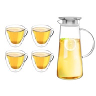 TERMÁLNE POHÁRE NA KÁVU LATTE + SÚPRAVA džbán TERMÁLNE POHÁRE NA KÁVU LATTE + SÚPRAVA džbán
