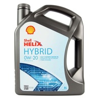 Olej Shell Helix HYBRID 0W20 5L LPG BENZÍN