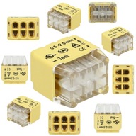RÝCHLY KONEKTOR KÁBLOV 6x2,5mm² 50 KS RÝCHLY KONEKTOR KÁBLOV 6x2,5mm² 50 KS