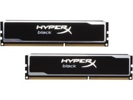 Kingston Black HyperX DDR3 Počítačová RAM Pamäť 8GB 2x4GB 1600MHz Dual DIMM