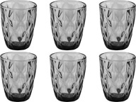 Sada pohárov Hrubé sklenené poháre 250 ml ELISE GREY - 6 kusov Sada pohárov Hrubé sklenené poháre 250 ml ELISE GREY - 6 kusov
