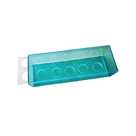Akrylová váza Akrylová kvetina 30x10x6,5 cm 12 otvorov Akrylová váza Akrylová kvetina 30x10x6,5 cm 12 otvorov