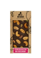 MLIEČNA ČOKOLÁDA S ORIEŠKAMI ZMES 100 g. MLIEČNA ČOKOLÁDA S ORIEŠKAMI ZMES 100 g.
