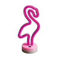 Neónové na LED podstavci FLAMING pink FSNE01 Forever Light Neónové na LED podstavci FLAMING pink FSNE01 Forever Light