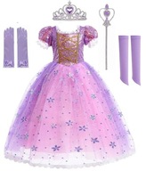 RAPUNZEL ZAPOJENÉ ŠATY KROJ 98-104 RAPUNZEL ZAPOJENÉ ŠATY KROJ 98-104