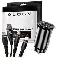 AUTONABÍJAČKA ALOGY 2xUSB 3.1A + KÁBL AUTONABÍJAČKA ALOGY 2xUSB 3.1A + KÁBL