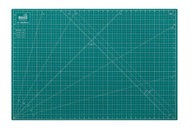 Samoopravná rezacia podložka A1 900x600x3mm na modelovanie, obojstranná, zelená, uhly