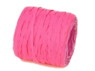 Syntetická rafiová stuha DARK PINK PINK 200m Syntetická rafiová stuha DARK PINK PINK 200m