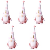 Sada valentínskych narodeninových dekorácií Gnome 5