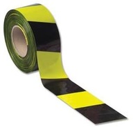Bariérová páska žltá / čierna 75mm x 500m