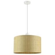Závesná lampa Luster Veľké tienidlo Ratan LED E27 Závesná lampa Luster Veľké tienidlo Ratan LED E27