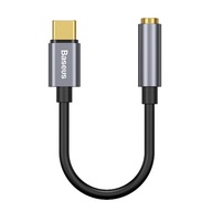 Baseus adaptér L54 USB-C na jack 3,5 mm tmavý Baseus adaptér L54 USB-C na jack 3,5 mm tmavý
