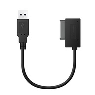 miniSATA 13pinový napájací CD DVD USB adaptér miniSATA 13pinový napájací CD DVD USB adaptér