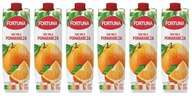 6x 1L FORTUNA pomarančový džús 100% BAL 6x 1L FORTUNA pomarančový džús 100% BAL
