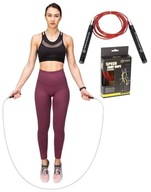 Nastaviteľné boxerské švihadlo HMS pre crossfit fitness cvičenia s ložiskami Nastaviteľné boxerské švihadlo HMS pre crossfit fitness cvičenia s ložiskami