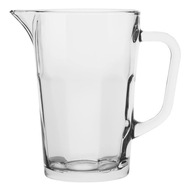 SKLENENÝ džbán s rúčkou na pitie vody 1230 ml HRUBÝ SKLENÝ leštiaci výrobok SKLENENÝ džbán s rúčkou na pitie vody 1230 ml HRUBÝ SKLENÝ leštiaci výrobok