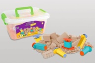 KINETICKÝ PIESOK 1KG FAREBNÉ FORMY PIESKOVK KINETICKÝ PIESOK 1KG FAREBNÉ FORMY PIESKOVK