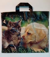 Tašky do uší PES A MAČKA 39x34 A100 Tašky do uší PES A MAČKA 39x34 A100