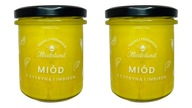 Poľský med CITRÓNOVÝ ZÁZVOR Z PODKARPACIE 2x400g Poľský med CITRÓNOVÝ ZÁZVOR Z PODKARPACIE 2x400g