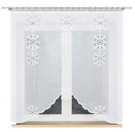 Vianočný záves, žakárový panel, hviezdičky na VIANOCE Vianočný záves, žakárový panel, hviezdičky na VIANOCE