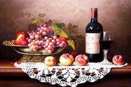 MAĽBA PODĽA ČÍSEL Obraz na maľovanie 50x40 cm MAĽBA PODĽA ČÍSEL Obraz na maľovanie 50x40 cm