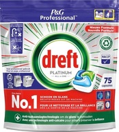 Dreft Platinum Regular All in One kapsule do umývačky riadu 75 ks.