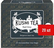 EARL GREY KUSMI TEA vrecúška 20 ks čierny čaj EARL GREY KUSMI TEA vrecúška 20 ks čierny čaj