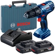 SKRUTKOVAČ BOSCH GSB 180-LI 2x2 Ah 18V NÁRAZOVÝ KUFOR SKRUTKOVAČ BOSCH GSB 180-LI 2x2 Ah 18V NÁRAZOVÝ KUFOR