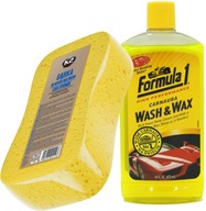Formula 1 Carnauba Wash & Wax Shampoo + K2 Sponge Formula 1 Carnauba Wash & Wax Shampoo + K2 Sponge