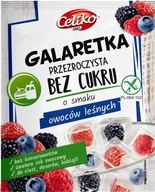 Celiko Fruits of the Forest bezfarebné želé bez cukru Celiko Fruits of the Forest bezfarebné želé bez cukru