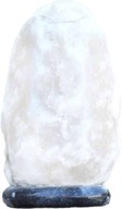 Soľná lampa 5-6 kg biela soľ, podstavec z šedého mramoru Soľná lampa 5-6 kg biela soľ, podstavec z šedého mramoru