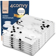 4 -konve 6x vákuové tašky veľké 80x120 pre obliečky na obliečky opakovane použiteľné vrecká 4 -konve 6x vákuové tašky veľké 80x120 pre obliečky na obliečky opakovane použiteľné vrecká