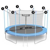 Vnútorná sieť pre trampolíny Neo-Sport 404 cm 13 stôp Vnútorná sieť pre trampolíny Neo-Sport 404 cm 13 stôp