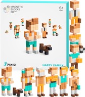 MAGNETICKÉ BLOKY PIXIO ŠŤASTNÁ RODINA 88 PRÍBEH MAGNETICKÉ BLOKY PIXIO ŠŤASTNÁ RODINA 88 PRÍBEH