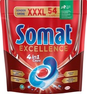 Somat Excellence Kapsule do umývačky riadu 4v1 54 kusov Somat Excellence Kapsule do umývačky riadu 4v1 54 kusov