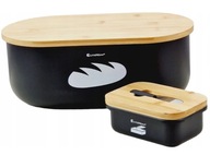 CHLEBNÍK S DOSKOU NA MASLO BAMBOO ELITEHOFF 6059 BLACK PROMOTION