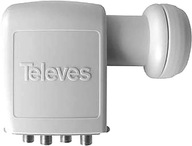 TELEVES QUAD CONVERTER 0,3dB GREY TELEVES QUAD CONVERTER 0,3dB GREY