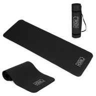 PENOVÝ MATRAC ČIERNY FITNESS MATRAC NA NA JOGA 182X62 + POVAL PENOVÝ MATRAC ČIERNY FITNESS MATRAC NA NA JOGA 182X62 + POVAL