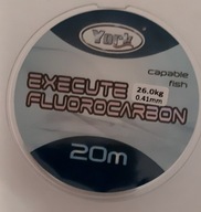 York FLUOROCARBON EXECUTE 0,41 mm / 26 kg / 20 m York FLUOROCARBON EXECUTE 0,41 mm / 26 kg / 20 m