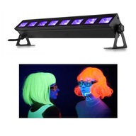 LED BAR lampa ultrafialový reflektor 8x3W LED 40cm