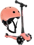 SCOOTANDRIDE Highwaykick Scooter + prilba S-M Peach SCOOTANDRIDE Highwaykick Scooter + prilba S-M Peach
