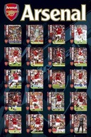 Oficiálny nástenný plagát Arsenal Squad 61x91,5 cm Oficiálny nástenný plagát Arsenal Squad 61x91,5 cm