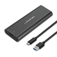 Zásuvka Qoltec Enclosure pre disky M.2 SSD NVME PCI-E USB typu C Zásuvka Qoltec Enclosure pre disky M.2 SSD NVME PCI-E USB typu C