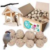 Tučné gule pre vtáky tučnú guľu pre zimovanie Eco x50 Tučné gule pre vtáky tučnú guľu pre zimovanie Eco x50