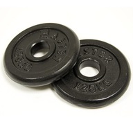 Hmotnosť liatinových platní 1,25 kg x2 na činky Hmotnosť liatinových platní 1,25 kg x2 na činky