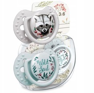 Lovi DYNAMIC UKLIDŇUJÚCI cumlík 3-6 m ORTODONTICKÝ 2 ks Wild Soul Lovi DYNAMIC UKLIDŇUJÚCI cumlík 3-6 m ORTODONTICKÝ 2 ks Wild Soul