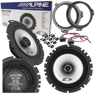 ALPINE dvojpásmové podložky reproduktorov pre AUDI A3 8P A4 B6 B7 SEAT EXEO ALPINE dvojpásmové podložky reproduktorov pre AUDI A3 8P A4 B6 B7 SEAT EXEO